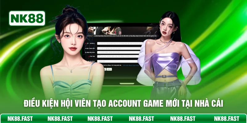 Đăng Ký NK88 - Hướng Dẫn Thực Hiện Nhanh Chóng Cho Tân Thủ Điều kiện hội viên tạo account game mới tại nhà cái