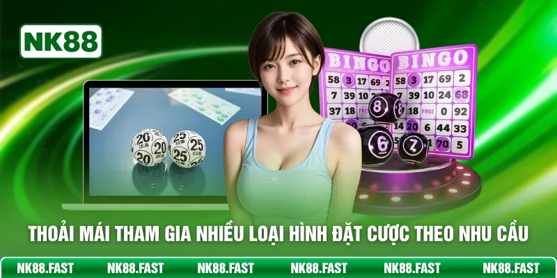 Xổ Số Miền Bắc NK88 - Săn Giải Độc Đắc Cùng Chuyên Gia 2026 Thoải mái tham gia nhiều loại hình đặt cược theo nhu cầu